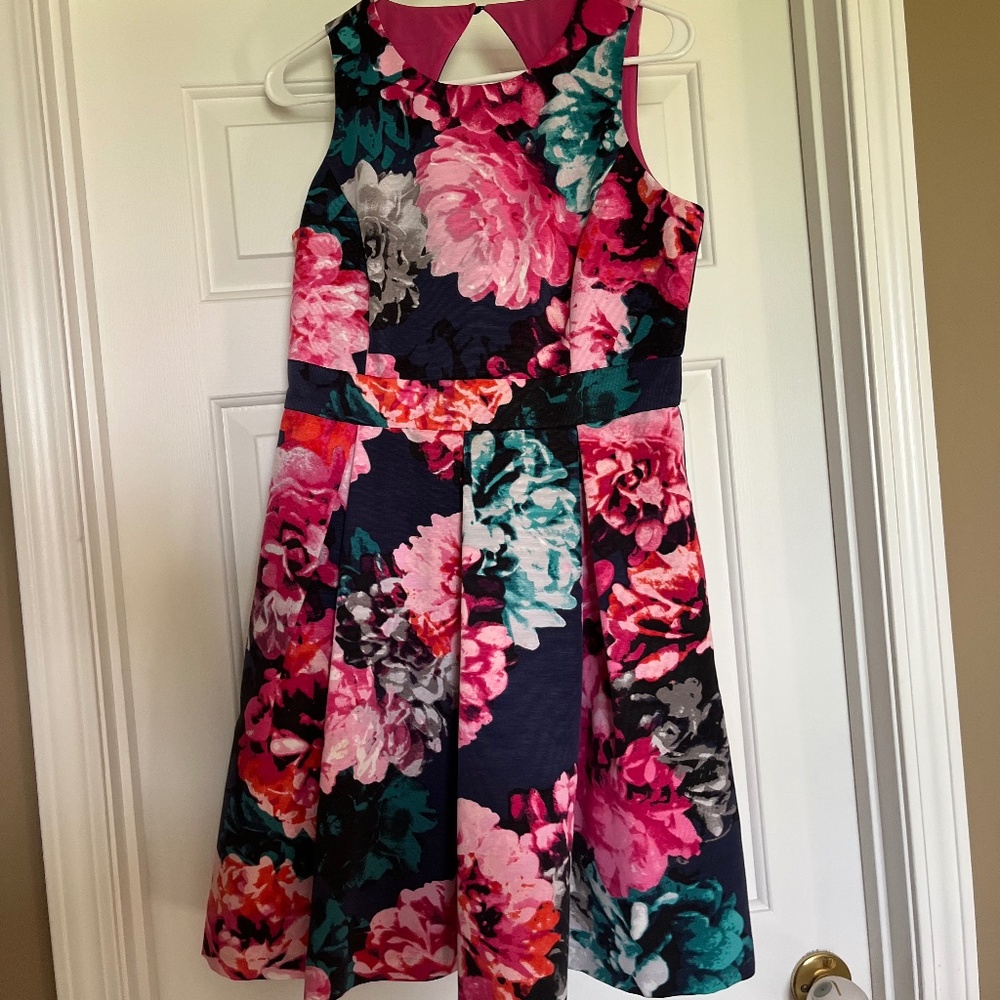 Floral cocktail dress